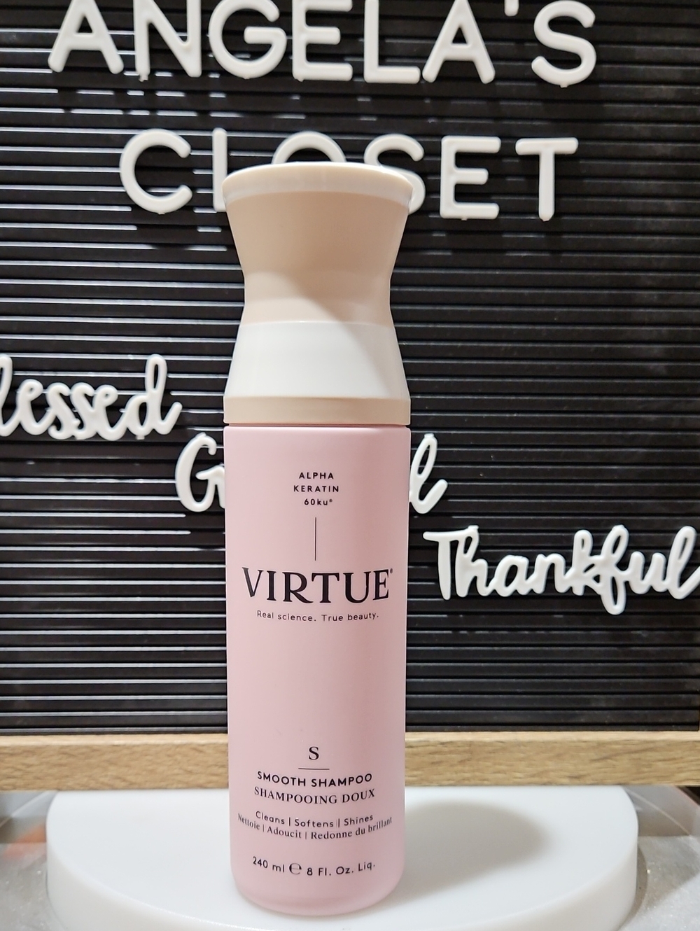 NEW Virtue Smooth Shampoo – 8 Fl Oz